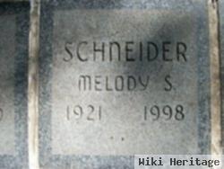 Melody S. Schneider