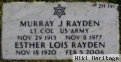 Murray J Rayden