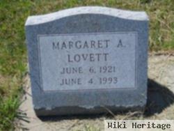 Margaret A Lovett