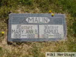 Mary Ann Bosley Malin