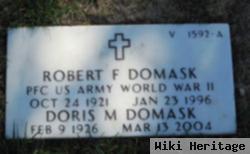 Robert F Domask