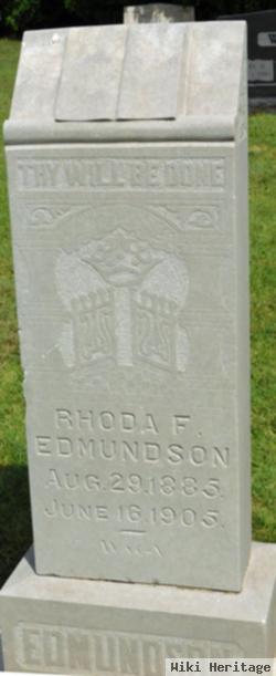 Rhoda F Edmundson