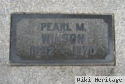 Pearl M. Wilson