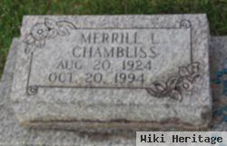 Merrill L. Chambliss