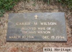 Carrie M Wilson