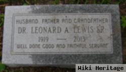 Dr Leonard Alvah Lewis, Sr