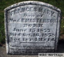 Frances Mary Masterson