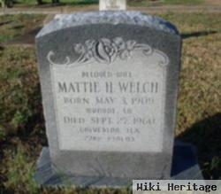 Mattie Henderson Welch