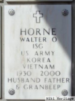 Walter O. Horne