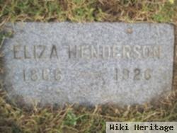 Eliza Henderson