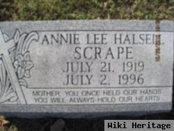 Annie Lee Halsell Scrape