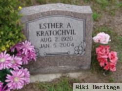 Esther A. Stanek Kratochvil