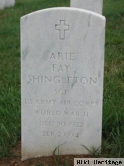 Arie Fay Shingleton