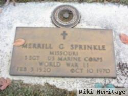 Merrill G Sprinkle