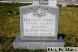 Malcolm G Rogers