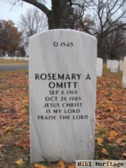 Rosemary A Omitt