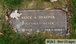 Alice A. Geer Shaffer