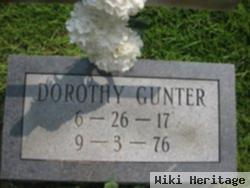 Dorothy Gunter