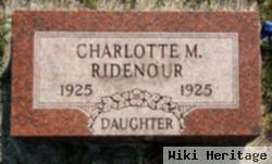 Charlotte M. Ridenour