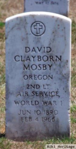 David Clayborn Mosby