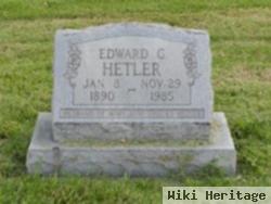 Edward C Hetler