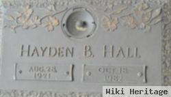 Hayden B Hall