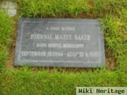 Johnnie Lou Maxey Baker