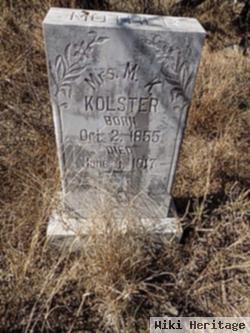 Mrs M. K. Kolster