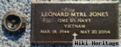 Leonard Myrl Jones