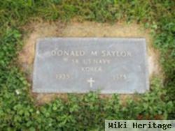 Donald M. Saylor