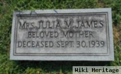 Mrs Julia M. James