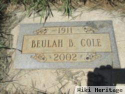 Beulah Bertha Crays Cole