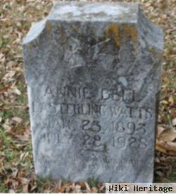 Annie Bell Easterling Watts