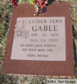 Esther Fern Gable