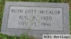 Ruth Lott Mccalop