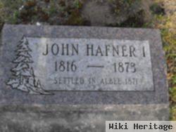 John Hafner, I