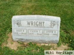 Calvin T Wright