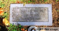 Betty L. Bacon