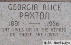 Georgia Alice Henney Paxton