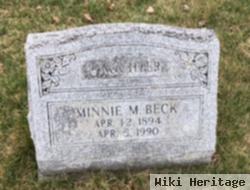 Minnie M Beck