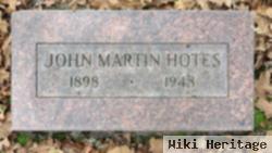 John Martin Hotes