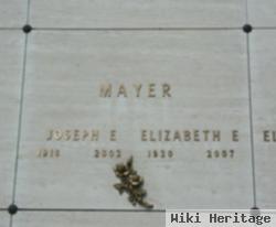 Joseph E Mayer