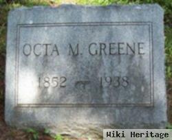 Octa M Greene