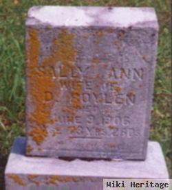 Sarah Ann "sallie" Bartlett Boylen