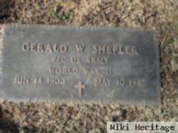 Pfc Gerald Shepler