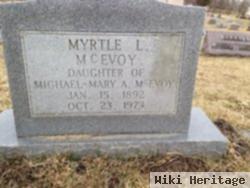 Myrtle L Mcevoy