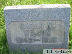 Sarah N. Jackson Wilson