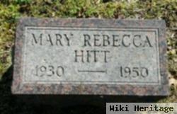 Mary Rebecca Hitt