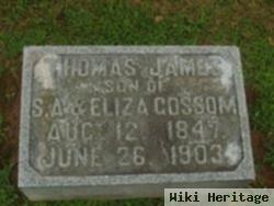 Thomas James Gossom, Son Of S.a. & Eliza