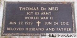 Sgt Thomas De Meo